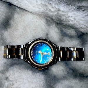 MENS POLO WATCH (SILVER AND GOLD)